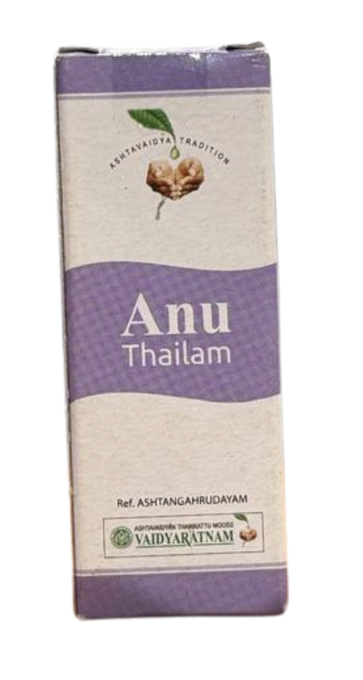 Anu Thailam (óleo nasal — nasya)